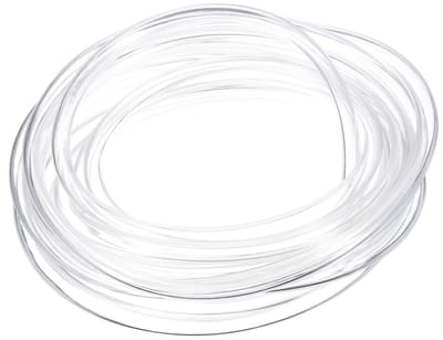 Pvc-slang, 5 mm ID x 7 mm OD - 3 meter lang, heldere vinyl waterbuis, lichte flexibele kunststof waterbuis voor aquaponica, luchtslang, irrigatie