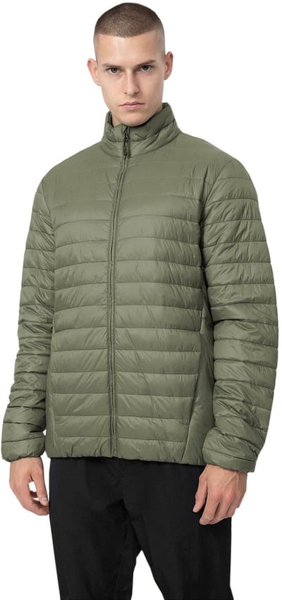 4F Jas Heren Gewatteerde Olijfgroen - Maat 2XL