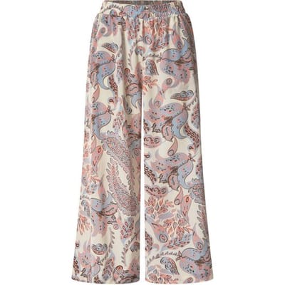 ESMARA Dames culotte - 7/8 lengte - met stretch (Crème/blauw, 34)