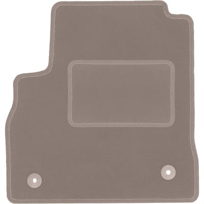 Beige bestuurdersmat voor: Opel Astra K sedan, hatchback, stationwagen (2015-)