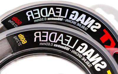 Nylon Vislijn - Snag Leader XT - Grote Vissen Vangen - Hoge Slijtvastheid - 100m 50lbs - Sub-bruin