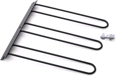 Fietsdrager Bevestiging - Fietsrek Accessoire - Fietsen Vervoeren - Voor Drie Fietsen - 52 x 48 x 4 cm - Zwart