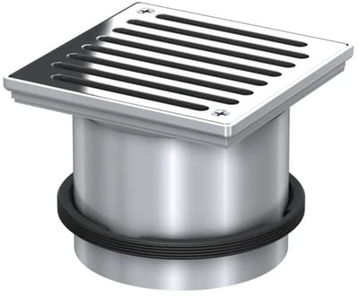 ACO Opzetstuk Passavant 148x148/ K3/ V2A/Roest vastgeschroefd, 5141.89.22
