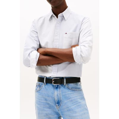 Tommy Hilfiger Relaxed Oxford Fun Shirt Nordic Iris/multi Taglia: S | Camicie Casual Outlet | Uomo | Viola