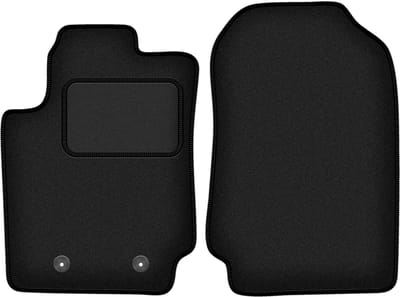 Wielganizator WLG-CARLUX Serie - Voor Auto Vloermatten - Zwart - Ford Ranger MK5 FL (2015-2022)