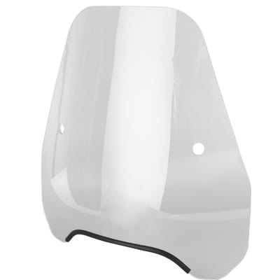 Universeel Motorfiets Windscherm Retro Stijl Winddeflector Voorruit Voor Koplamp Kuip transparant