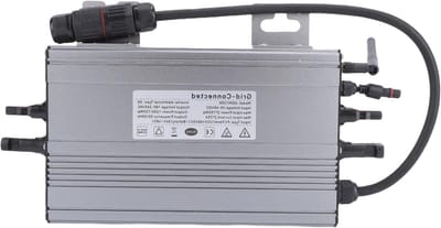 Netgekoppelde Omvormer - Zonne-energie Converter - Thuis Energie Opwekken - WiFi Monitoring - 1200 Wp - Aluminium