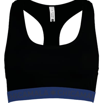 Chicamala – Dames Racerback - BH zonder beugel – Dames Ondergoed – Lingerie - Sport BH – Kleding - 95% Katoen – Dames kleding