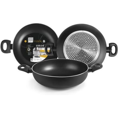 Koekenpan - IBILI - Honda - 28 cm - Aluminium - Anti-aanbaklaag - Geschikt voor inductie