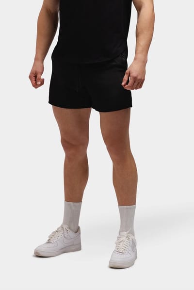 Breaking Limits Sport Short Heren – 2-in-1 Compressie & Ademend – Lichtgewicht Trainingsshort – Zwart – Maat XL