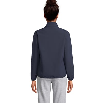 SOLS Dames/Dames Falcon Zachte Shell Jas met rits (Afgrond blauw)