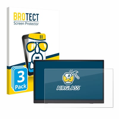 Screenprotector 3 Stuks voor Acer PM191QEbmiuux Beschermglas transparant