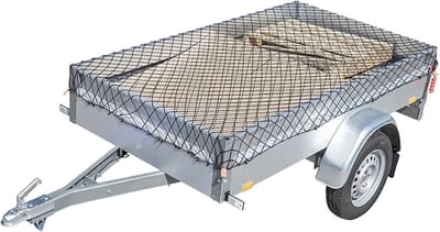 ProPlus Aanhangernet - 2.20 x 3.50 m - Aanhangwagennet - Trailernet - Ladingnet - Ø6 mm Elastisch Koord - Maaswijdte 4 x 4 cm - UV-gestabiliseerd