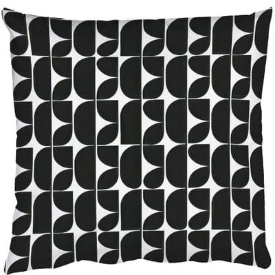 Sierkussens - Kussentjes Woonkamer - 50x50 cm - Modern - Geometrisch - Zwart