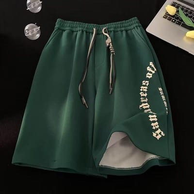 Shorts Heren Nieuwe Zomer Amerikaanse Retro Casual Vijfpunts Middenbroek Veelzijdig Losse Sportbroek 8XL