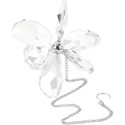 Kristallen Zonvanger Kleurrijke Zesbladige Bloem Prisma Hanger Raam Hangend Ornament voor Huis Tuin transparant