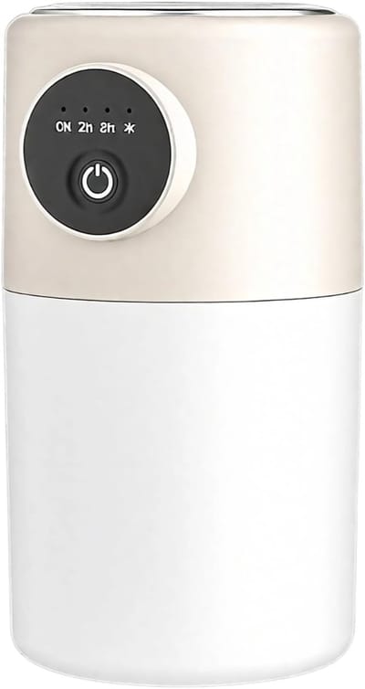 Luchtbevochtiger - Koude Mist - Binnenshuis Gebruik - USB Aangedreven - 280Ml - Beige