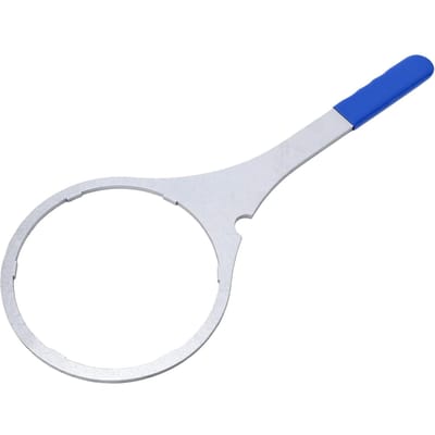 Clé pour boîtier de filtre de 5,93 pouces Compatible avec Pentek 150296 Clé à molette Coque métallique Robuste Clé de démontage