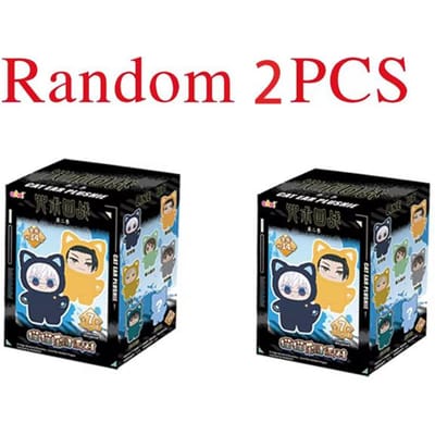 Originele Eaki  Jujutsu Kaisen  Seizoen 2 Kattenpark Viering Vijf Taoïstische Blind Box Pluche Handtas Serie Model Hanger Other