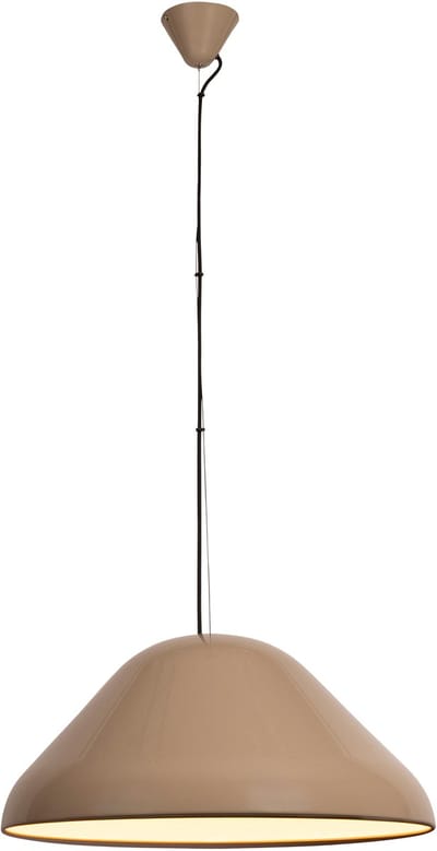 Lucide ANDRES - Hanglamp - Ø 56 cm - 1xE27 - Taupe | Vibes