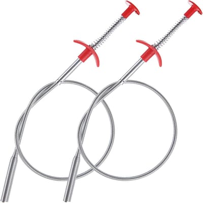 Flexibele klauwgrijper 60 cm - roestvrijstaal grijper met handgreep voor verstopte afvoerbuizen en wastafels