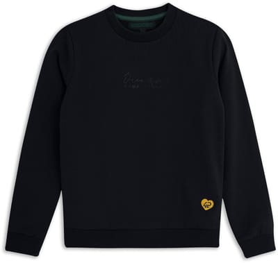 4PRESIDENT Sweater meisjes - Black - Maat 92 - Meisjes trui