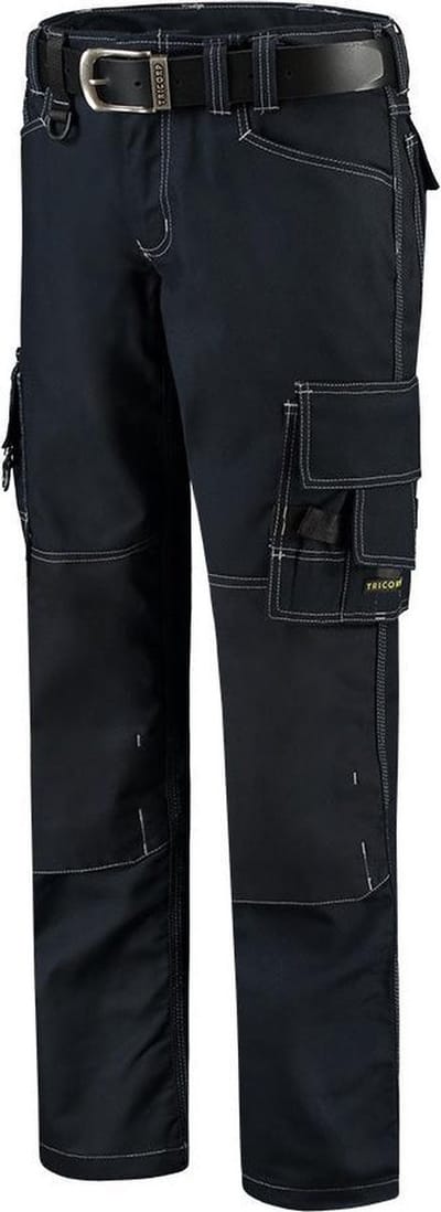 Tricorp worker canvas met cordura - Workwear - 502009 - navy - maat 42