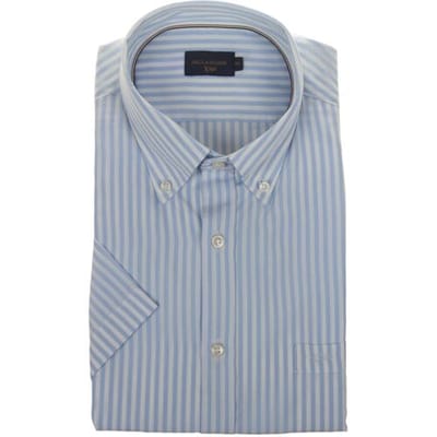 Paul & Shark Overhemd Xsoft Lyocell Stripe Licht Blauw / male