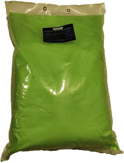 Reaxyl Fluorescentiekleurstof poeder voor lekdetectie 5 kg groen