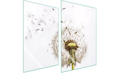 TMK ArtDeko Serie - Glazen Beschermplaat - 2x35x52 cm - Koken - Snijden