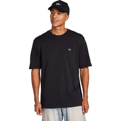 Adidas adicolor T-shirts Heren - Zwart - Maat M - Katoen Jersey
