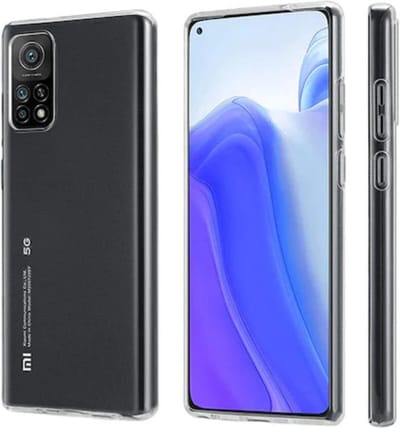 Hoesje Geschikt voor: Xiaomi Mi 10T / Mi 10T Pro 5G - Silicone - Transparant