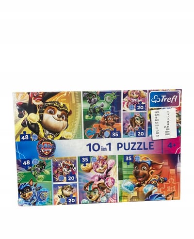 Paw Patrol 10-in-1 puzzelset - 329 stukjes