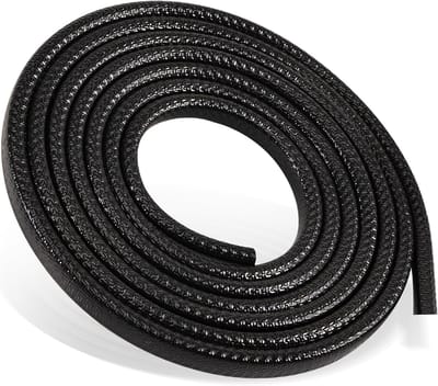 10 m Auto Deurrubber met Staalinzet voor Randbescherming, U-vormig Profiel voor Auto's, Scheepsbouw en Metaalbewerking