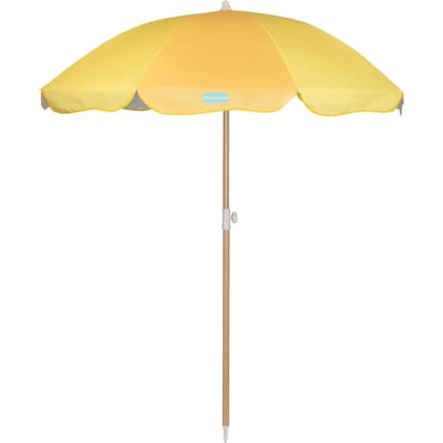 Waimea Strandparasol - Kantelbaar - Geel - UPF50+ - ca. 145 - 205 cm