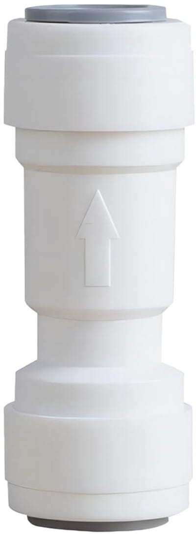 Dailygoods- Checkklep - 3/8" Inline - Hoge kwaliteit POM - Drukbestendig - Lekvrije verbinding - Duurzaam en hittebestendig - Waterfilter