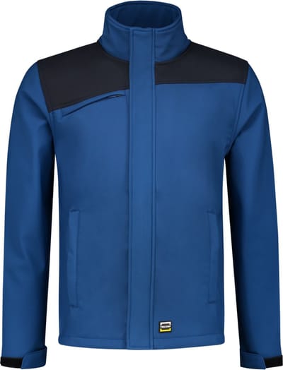Tricorp 402021 Softshell Bicolor Naden - Koningsblauw/Marineblauw - 4XL