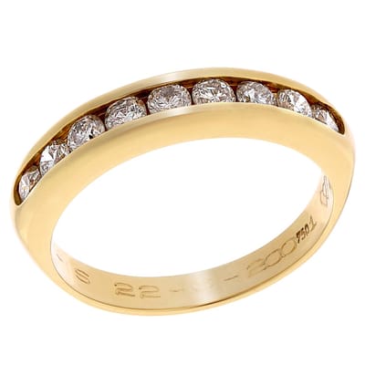 Orphelia RD-3003/49 - Ring - geelgoudkleurige 18 Karaat - Diamant 0.50 ct