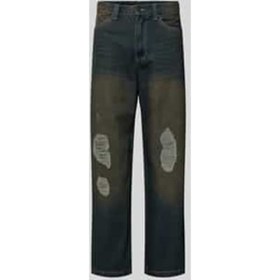 Relaxed baggy fit jeans in destroyed-look, model 'Distress'