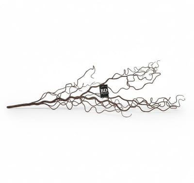 Bellatio Design Hazelaar kunsttakken - met 3 stelen - 85 cm - decoratie takken voor bloemstukken