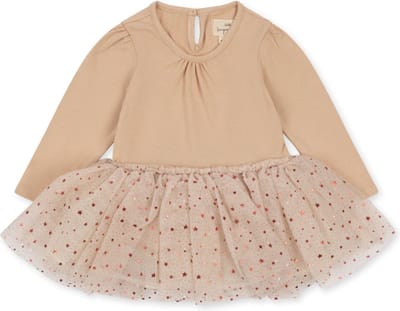Konges Sløjd Fairy Ballerina jurk - Etoile pink sparkle - Maat 6 mnd