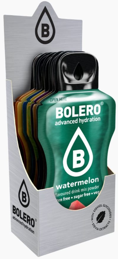 Bolero Limonade Sticks Mix Proefpakket (12 sticks - voor 0.5 liter)