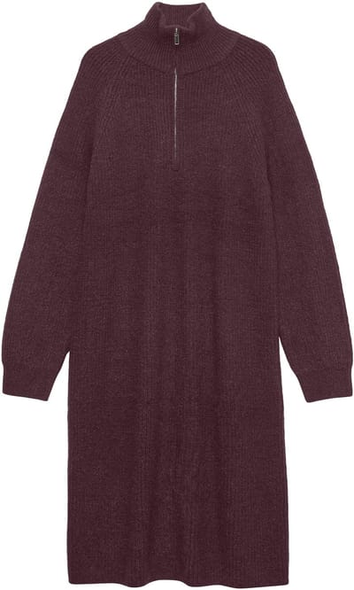 Vero Moda Gebreide jurk VMLEFILE Midi-jurk