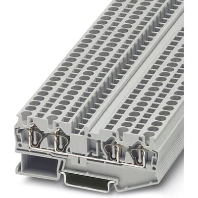 Phoenix Contact 3031458 Doorgangsserieklem 6.2 mm Spanveer Blauw 50 stuk(s)
