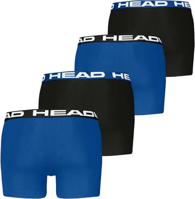 Head Basic boxerbroek voor heren, shorts, ondergoed, set van 4