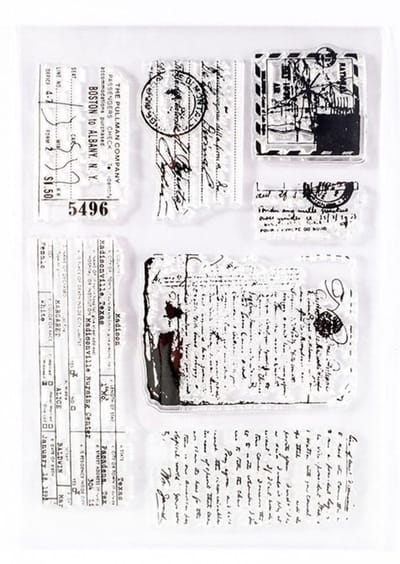 Meer Leuks - Clearstamps Script - Stempels voor o.a bulletjournal, scrapbook en het maken van kaarten
