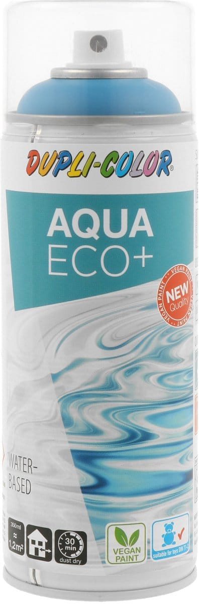 DupliColor Aqua Eco+ Saffier Mat Spuitbus 350ml