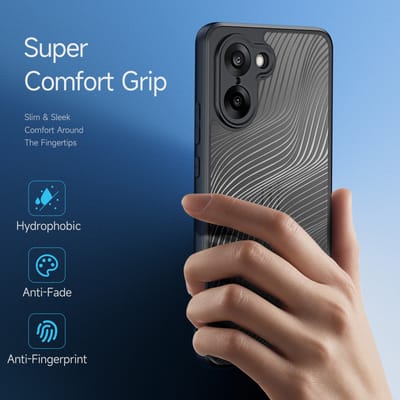 Dux Ducis Hoesje - Geschikt voor OnePlus Nord CE5 Hoesje - Dux Ducis Aimo Series - Transparant TPU Back Cover - Zwart