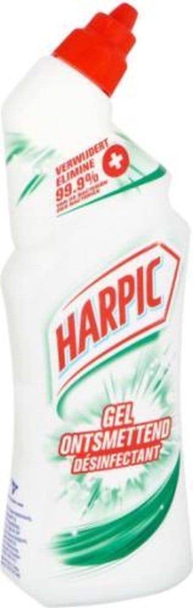 HARPIC Ontsmettende Gel Voor Toiletpotten - Verwijdert 99.9% Van De Bacterien - 750ml