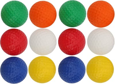 Golf Spons bal - Oefenballen PU - Indoor Golf Oefenen - Zacht en Veilig - 42 mm Diameter - Multi-color